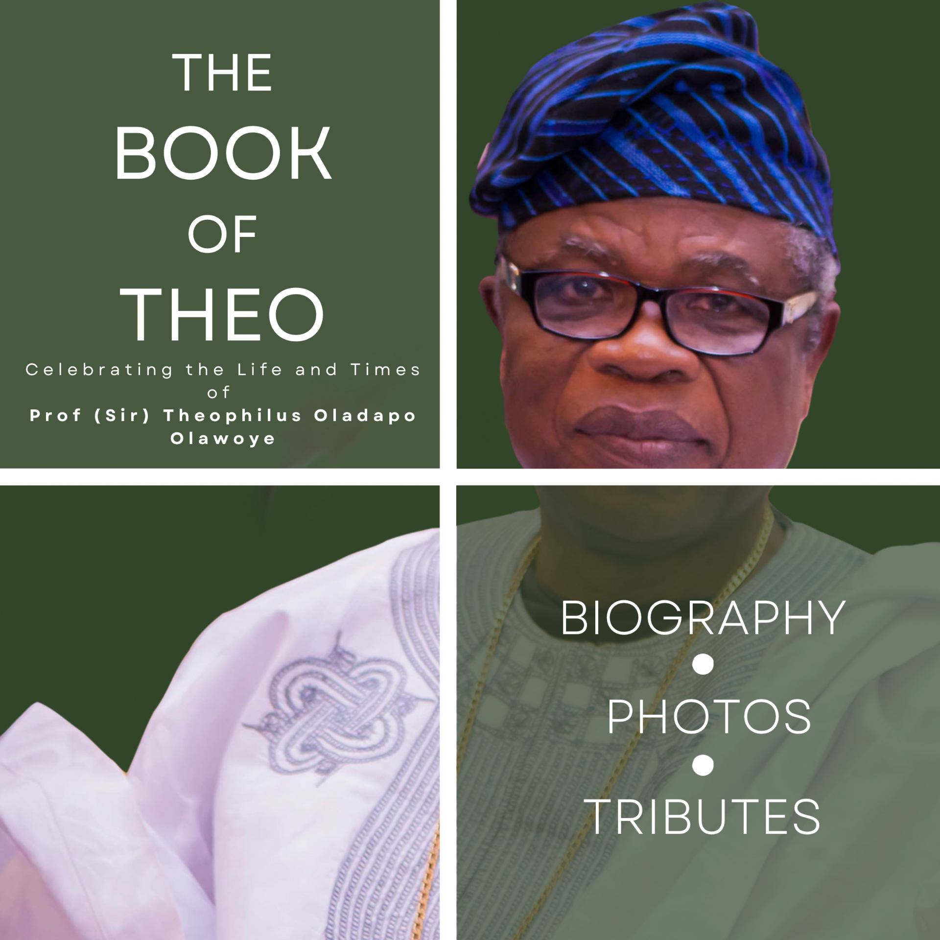The Book of Theo — commemorative booklet cover